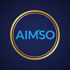 Logo AIM'SO bleu et or
